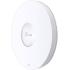 TP-Link EAP613 AX1800 Ceiling Mount Wi-Fi 6 Access Point, 1x Gigabit Ethernet (RJ-45) Port, Internal Omni Antenna, 5 GHz Up to 1201 Mbps & 2.4 GHz Up to 574 Mbps, Self-Healing, Single Pack, White